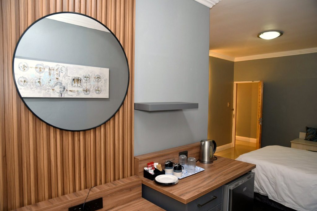 Deluxe Double Room (Room 2) at Al-Beit Lodge, Summerstrand, Gqeberha
